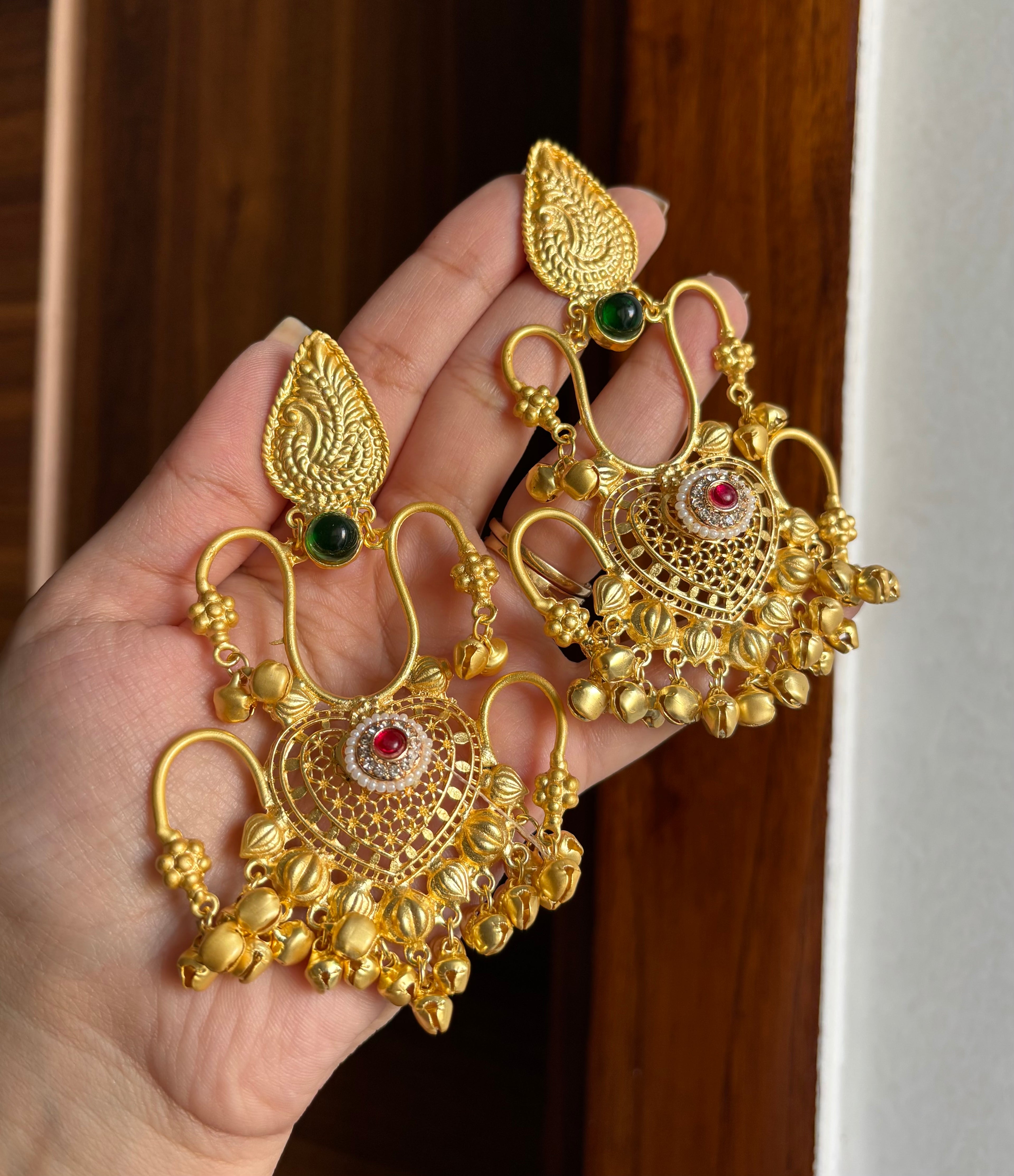 Premium Brass Earrings Design-5