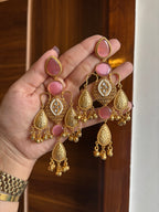 Pink Dashmeet Designer Earrings