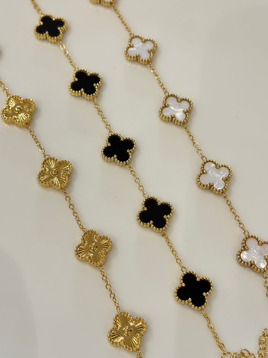 Adjustable Clover Bracelet