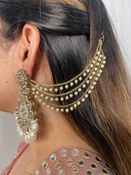 High Quality Designer Earrings With Detachable Earchain