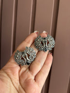 Swan Silver Studs