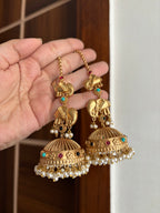Premium Quality Brass Jhumkas