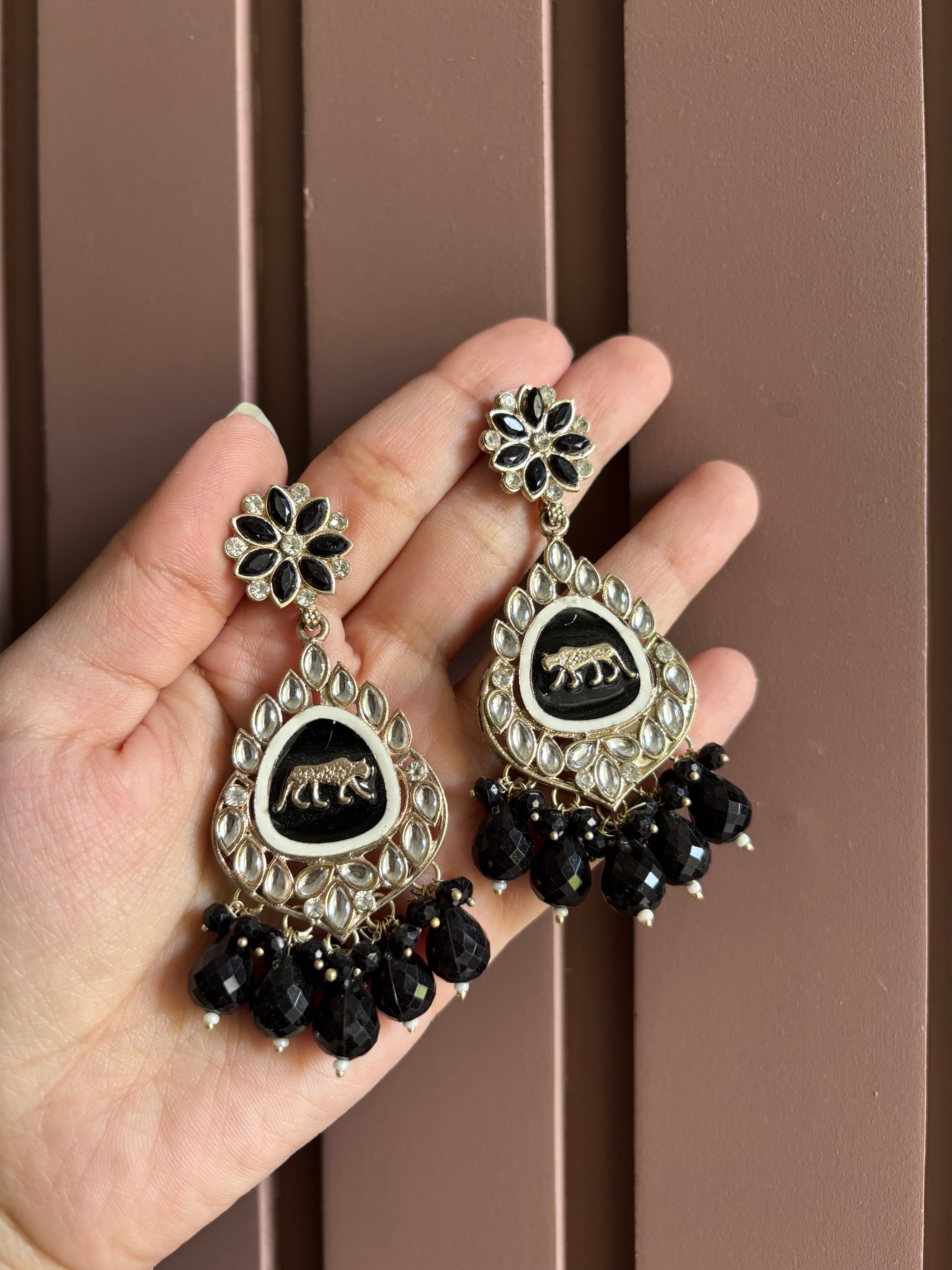 Black Sabya Earrings
