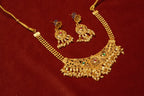 Gold Look Like Set With Earrings