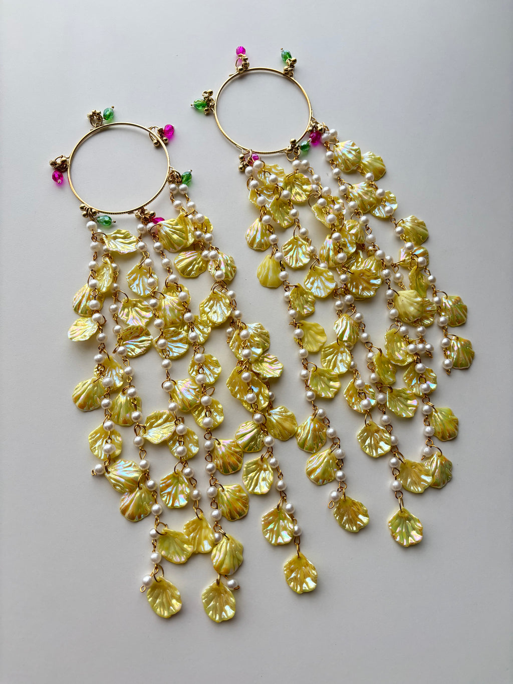 Yellow Carnival Kaleera Pair