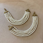 High Quality Designer 6 Layer Pearl Touch Side Layer Earchain