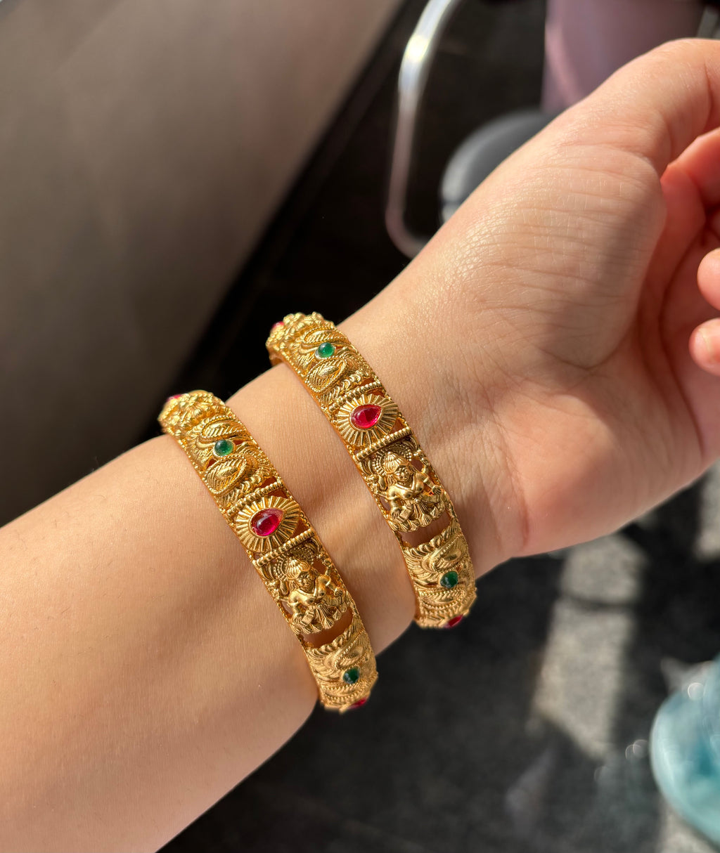 Laxmi Temple Bangles
