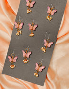 Pink Pearly Butterflies 🦋 (8 pcs in 1 Set)