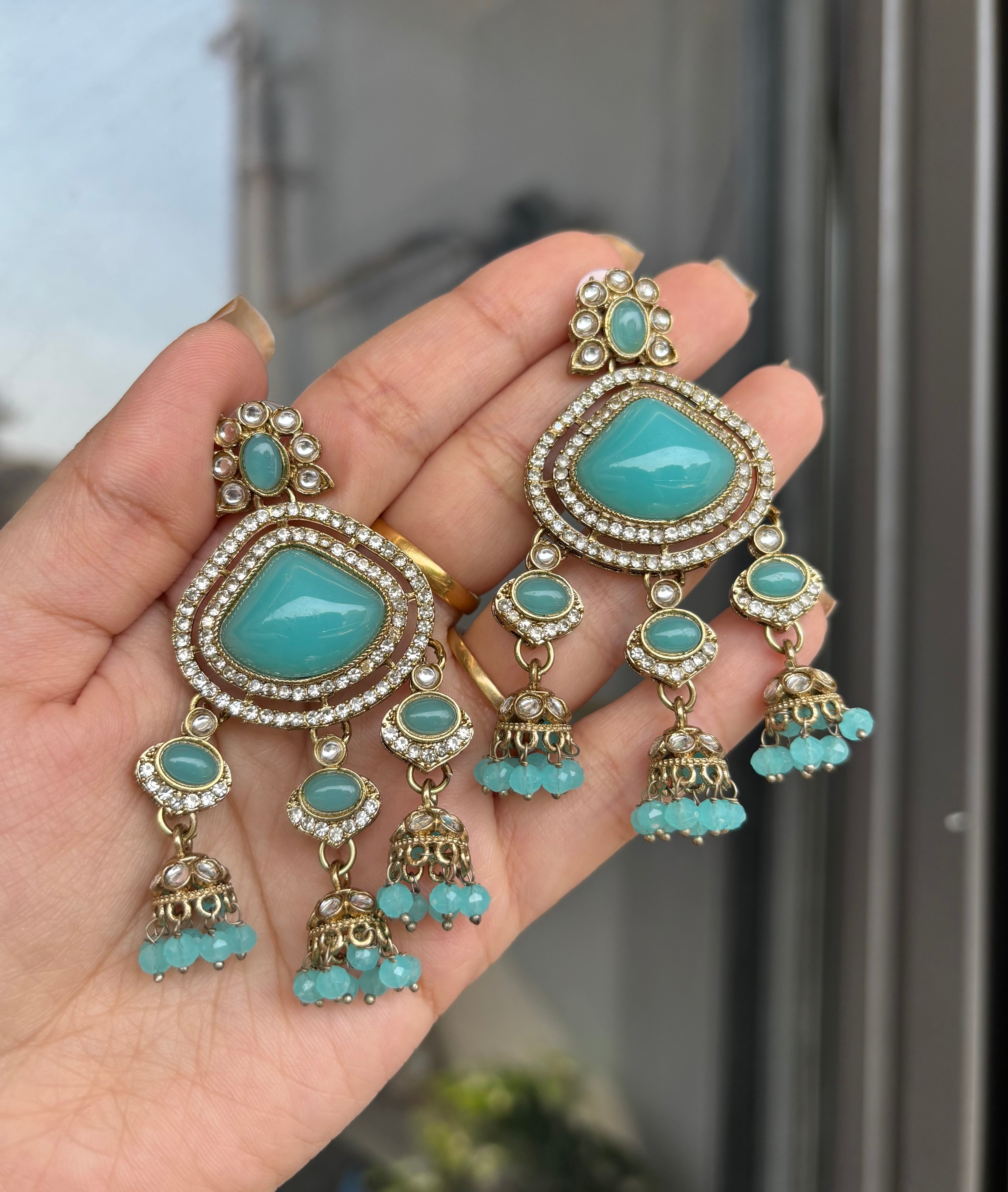 Chandi Turquoise Earrings