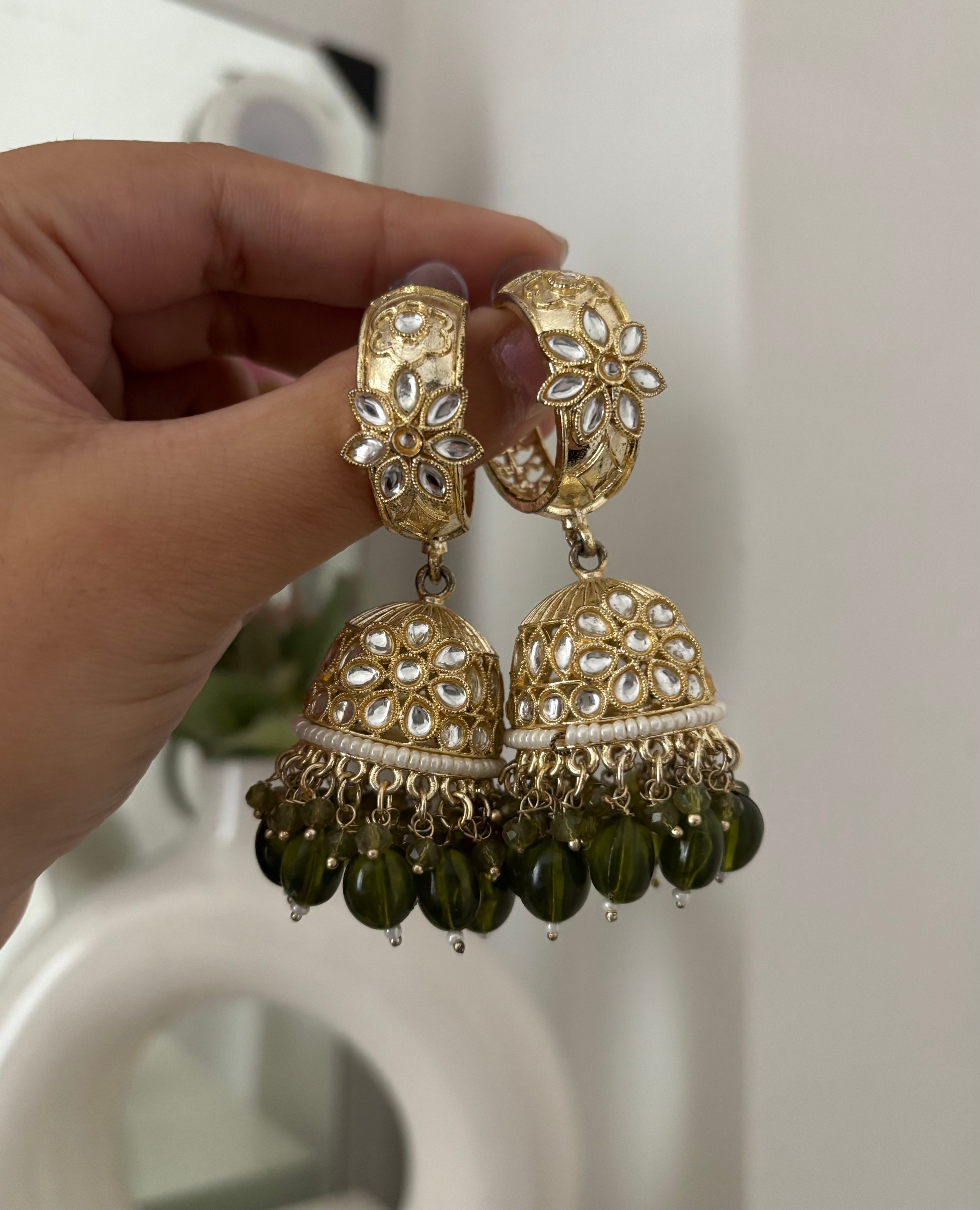Olive Bali Jhumki