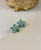 Flower American Diamond Studs