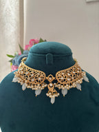 Premium Brass Necklace With Earcuff