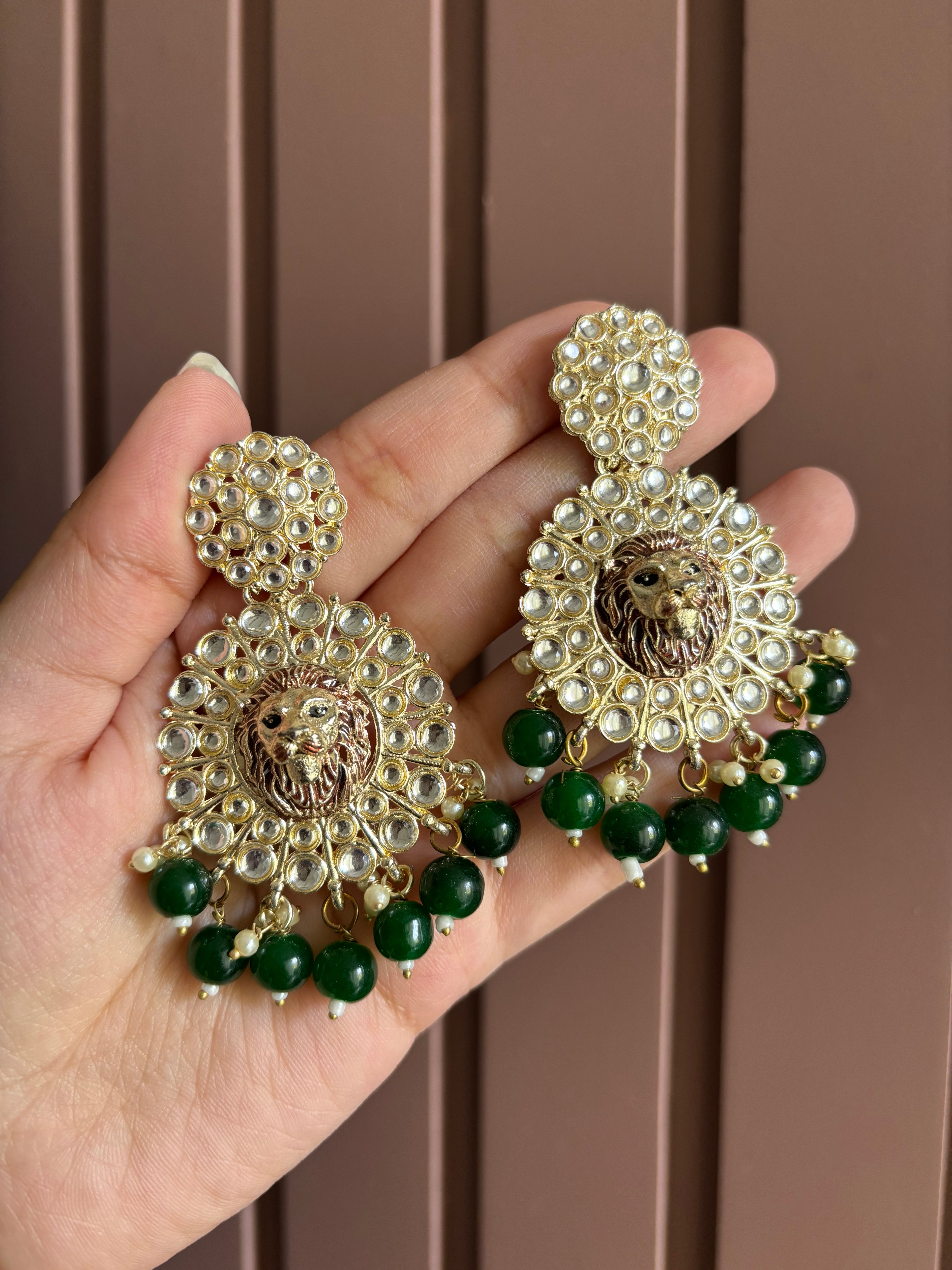 Green Sabya Earrings